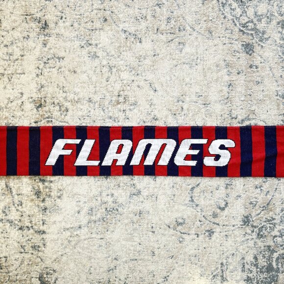 University of Illinois at Chicago Flames Soccer Scarf UIC Scarf Student Section - Picture 2 of 8